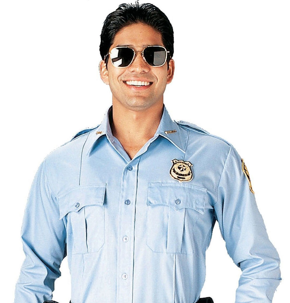 Police-&-Security-Uniform-Shirt-Light-White-2018